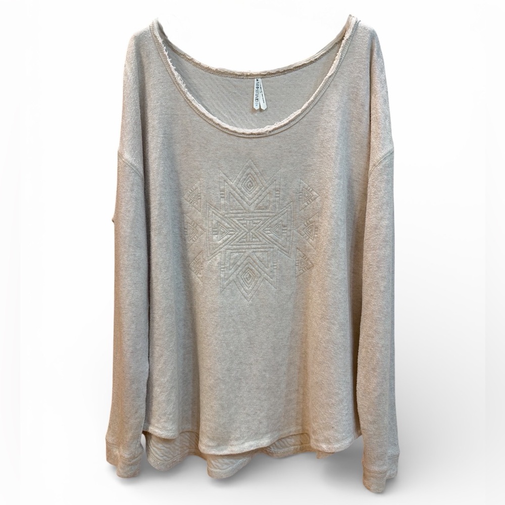 Gentle Fawn Heather Oat Long Sleeve Sz M - Picture 4 of 9
